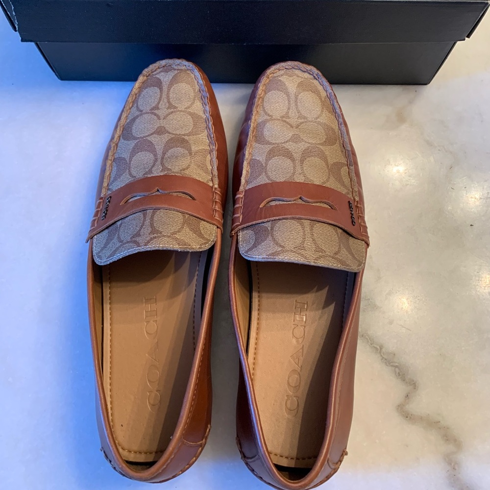 Coach Mott Drivers SIG PVC Mens Shoes